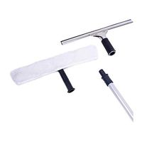 THBEIBEI Stainless Steel All-Purpose Squeegee Freely Combinable Telescopic For Floor Wet Room Mirror Car Window Glass Cleaning Tool (Size : 3.3m)