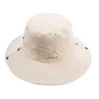 Meidexian888 Mountaineering Sun Hat for Men/Women,Summer Outdoor UV Protection Bucket Mesh Boonie Hat Fishing Cap Double-sided Wearable (Beige)