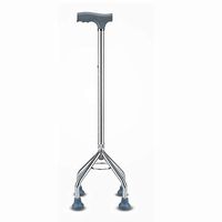 Xiao Jian Crutches - Elderly Crutches, Crutches, Four-Legged, Four-Corner Anti-Skid Telescopic Walker Crutch