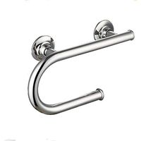 YSXZM Grab Bar, Stainless Steel Grab Rails Bathroom Safety Wall-Mounted Anti-Skid Handle Railings Armrests Support Rail Railings Armrests (Color : Silver, Size : 473120mm)
