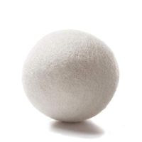 TraveT Premium 1 Piece Wool Dryer Balls by Little Lamb 100% Organic Natural Softener Shorten Drying Time Reusable