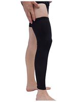 LAVYINGY Compression Long Knee Sleeves Basketball Knee Pad Knee support Best Knee Protect for Basketball,Football,Volleyball (1 Pair),Black