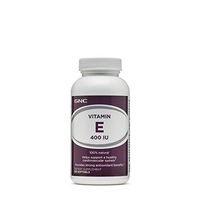 GNC Vitamin E 400 IU, 180 Softgels, Supports a Healthy Cardiovascular System