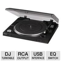 Sony Fully Automatic Stereo Turntable Plus 100ft Oxygen-Free Copper Speaker Wire