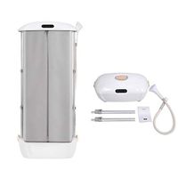 JCJ Portable Dry Hanger, Outdoor Travel Dryer Wireless Remote Control Can Be Timed Quick-Drying Machine, Clothing Care Machine with 750W High Power Host, 68 × 32 × 149cm