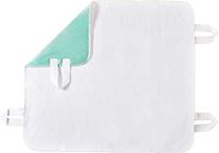 NOVA Waterproof Reusable Underpad with 4 Positioning Strap Handles, 100% Cotton Skin Soft Top Layer, Washable Incontinence Bed & Surface Overlay, Super Absorbent, 32” x 36”