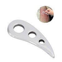 Simlug Stainless Steel Gua Sha Scraping Massage Tool Scrapper Plate for Release Pain Relief Scraping Board