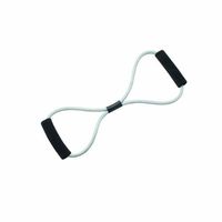 FEI 10-5586 Bowtie Exercise Tubing, Latex, XX-Heavy, 22" Length, Silver