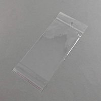 ARRICRAFT 1000pcs Clear Rectangle OPP Cellophane Bags for Wrapping and Packaging, 175x80mm