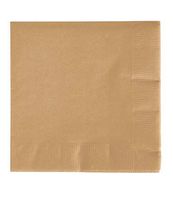Creative Converting Gold Beverage Napkins