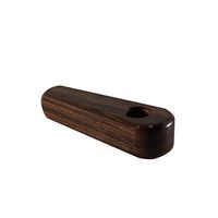 3" Sculpted Wooden Smoking Pipe (Made in America from Exotic Hardwoods)