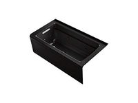 Kohler K-1122-XGHLA-7 Archer Bathtub, Black Black