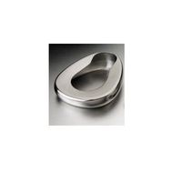 DUKAL 4227 Tech-Med Adult Bedpan, 11-3/8" Width, 14" Length, Stainless Steel