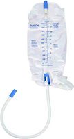 lifevv 3 Pack Easy-Tap Leg Bag Urinary Drainage Bag, 32 Oz with 18” Tubing, Anti-Reflux Valve, Cloth Straps Easy Flip Drain
