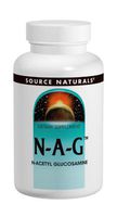 Source Naturals N-A-G 250 mg N-Acetyl Glucosamine For Joint Support And Intestinal Lining - 60 Tablets