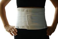 Alpha Medical Double Closure Abdominal Hernia Binder; Abdominal Hernia Support; Hernia Reduction (Medium)