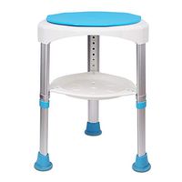 Shower Seat Bathing Benches Chairs Shower Stool Shower Chair Shower Chairs Bathroom Aluminum Shower Chair Old Non-Slip Bathroom Stool Pregnant Woman Rotating Shower Chair