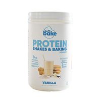 Buff Bake Protein Powder and Baking Mix | Vanilla | High Protein | Low Carbs | No Added Sugar | Gluten Free | Soy Free | 1.5 Pound