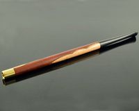 6.6''/168mm New long wooden cigarette holder engraved, smoking slim cigarettes