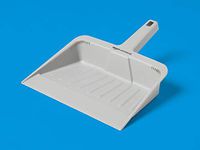 AmazonCommercial Heavy-Duty 12-inch Dustpan, Grey  - 6-pack