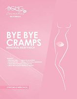 Bye Bye Cramps - Menstrual Cramp Relief - 5 Heat Patches to Relieve Cramp Pain with Organic Leaf & Charcoal Extracts to Provide Additional Nutrients