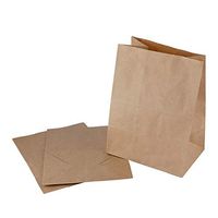 YISUYA 10pcs Kraft Paper Bag Brown Party Wedding Favors Handmade Bread Cookies Gift Bags Biscuits Packaging Wrapping Supplies
