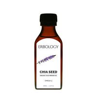 Organic Cold-Pressed Chia Seed Oil 3.4 fl oz - Promotes Heart Health - Rich in Omega-3 - Premium Food Grade