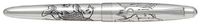 Namiki Sterling Carp Medium Point Fountain Pen - N63424