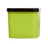 Creative Fashionable Mini Desktop Trash/Wastebasket, Green Square