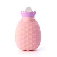 HONGFA Cute Cartoon Hot Water Bottle. Best Gift for Valentine's Day, Thanksgiving Day, Christmas Day … (Pink)