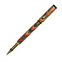 Elite Rollerball Pen - 24kt Gold - Oasis Color Grain