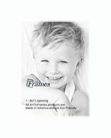 8x11 Smooth White / Super White Custom Mat for Picture Frame with 4x7 opening size (Mat Only, Frame NOT Included)