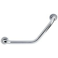 Bathroom Grab Bar Angled Wall Mount Bathroom Arm Safe-Grip Bar Stainless Steel Chromed Shower Handle Non-slip Assist Balance Tub Safety Hand Rail for the Elderly, Pregnant Woman and Children