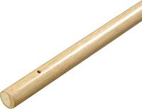 Carlisle 4527000 Anchor Style Drilled Wood Handle, 1-1/8" Dia. x 60" L (Case of 12)