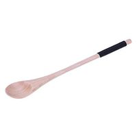 YIHOU Healthy Wood Spoons Eco friendly Natural Ellipse Wooden Coffee Tea Spoon with Retro Handle Cutle(Type-B)