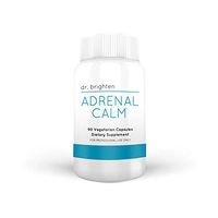 Dr. Brighten Adrenal Calm - Dietary Supplement Drops Stress Hormones Supports Restful Sleep and Cortisol Balance with Ashwagandha Adaptogenic Herb