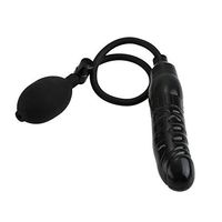Black PVC Inflatable Enema Oversized Silicone Enema Bulb Explosion-778367285858