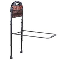 Bed Side Assist Handle Bar Safety Rail Height-Adjustable with Pocket