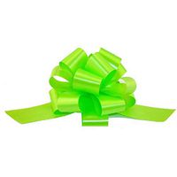 Lime Green Decorative Gift Pull Bows, 5" Wide, Set of 10, Christmas, Wreath, Swag, Garland, Easter, St. Patrick's Day, Gift Basket, Presents, Birthday, Fundraiser, Easter