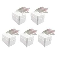 Vosarea 5pcs Cake Money Box Set with 100 Bags Money Pulling Cake Making Mold Safe Reusable DIY Cake ATM Money Pulling Box Surprise for Birthday Graduation Party Cake Props