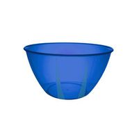 Party Essentials N244805 Plastic Small Serving Bowl, 24-Ounce Capacity, Royal Blue (Case of 48)