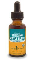 Herb Pharm Certified Organic Stinging Nettle Blend Liquid Extract, Organic Cane Alcohol, 1 Ounce
