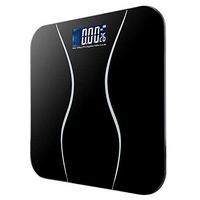 Brook_lyn Scale Digital Electronic LCD with Step-On Technology 400lb Body Weight