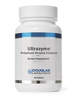 Douglas Laboratories - Ultrazyme (A Polyphasic Enzyme Complex) - Comprehensive Digestive Enzyme Formula - 60 Tablets