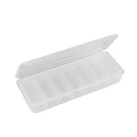 WillowswayW 7 Compartments Pill Box Portable Travel Medicine Drug Storage Container Case