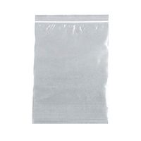 PH PandaHall 100pcs Reclosable Ziplock Bags White Top Seal Cellophane Zipper Bags for Candy Jewelry Crafts Storage 17.8x12cm