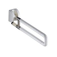 XU FNEG Wall Mounted Toilet Safety Rails for Elderly/Handicap/Disabled, Flip Up Toilet Safety Frame Rail, Folding Handicap Swing Grab Bar Bathroom Support Handles