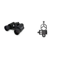 Celestron UpClose G2 8x40 Porro Binocular 71252 with Basic Smartphone Adapter 1.25"