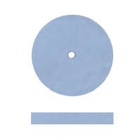 Unmounted Silicone Polisher, Square Edge, Light Blue, Fine Grit, 12 Pack | POL-300.30