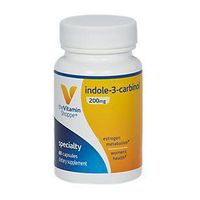 The Vitamin Shoppe Indole3Carbinol 200MG, Women's Health Supplement for Estrogen Metabolism Support (60 Capsules)